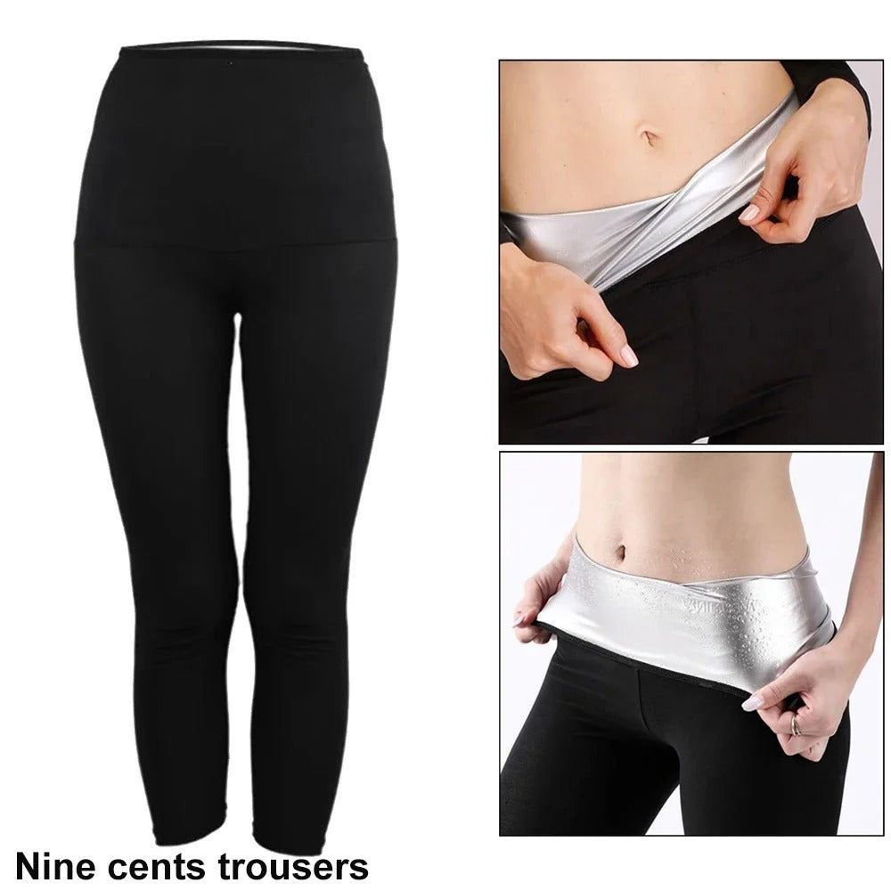 Luting Waist Trainer Leggings – Leggings Entrenador de Cintura Efecto Sauna