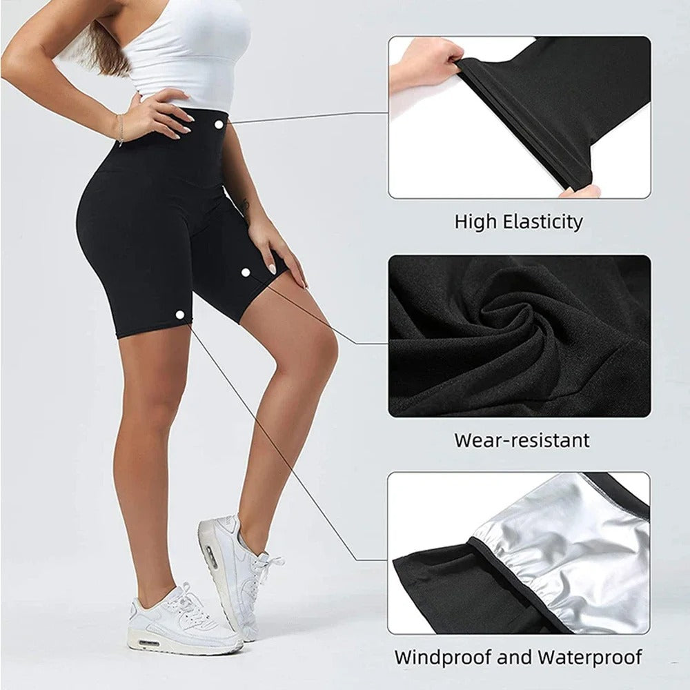 Luting Waist Trainer Leggings – Leggings Entrenador de Cintura Efecto Sauna