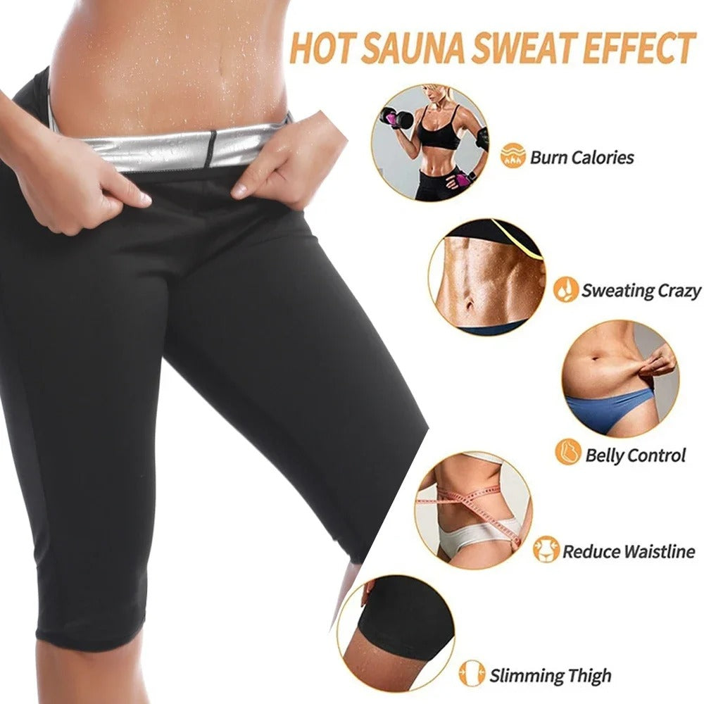 Luting Waist Trainer Leggings – Leggings Entrenador de Cintura Efecto Sauna