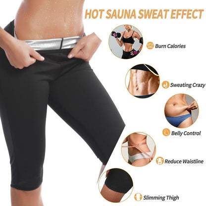 Luting Waist Trainer Leggings – Leggings Entrenador de Cintura Efecto Sauna